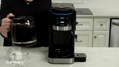 Cuisinart Coffee Plus 12- Cup Black Drip Coffee Maker and Hot Water System  CHW-16 - The Home Depot