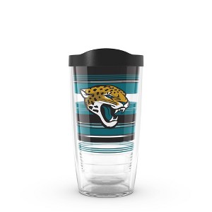 NFL Jacksonville Jaguars 16oz Hype Stripes Classic Tumbler - 1 of 4