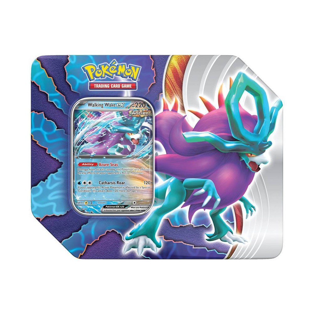 Pokémon Trading Card Game: Paradox Clash Tin - Walking Wake