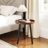 Costway 1/2 PCS Round Side Table Sofa Coffee End Accent Table Nightstand Home Furniture - 4 of 4