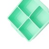 Unique Bargains 4-Cavity Square Ice Tray with Color-Matched Lid Hand Wash Only Silicone 4.72"x4.33"x2.17" 1 Pc - 3 of 3