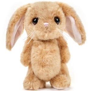 Bearington Billy Big Head Bunny The Stuffed Bunny Rabbit, 8 Inch Brown Stuffed Animal - 1 of 4