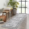 Nasitip Retro Bohemia Area Rugs for Living Room Soft Low Pile Non-Sliping, Machine Washable - 2 of 4