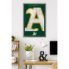 Trends International MLB Oakland Athletics - Logo 25 Framed Wall Poster Prints - 2 of 4