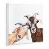 Stupell Industries Happy Goat Smiling Animals Wall Plaque Art - 2 of 4
