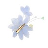 Unique Bargains Flowers Pattern Hair Clip 4.72"x3.15" Light Blue 1 Pc - 3 of 4