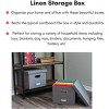 Internet's Best 2-Pack Collapsible File Storage Organizer with Lid - Grey - 2 of 4