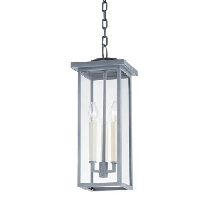 Troy Lighting Eden 3 - Light Pendant in  Gray Clear Shade - 1 of 1