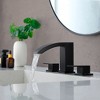 CLIHOME 8 in. Widespread 2-Handle Bathroom Faucet With Pop Up Drain for 3-Holes Mount - 4 of 4