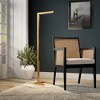 Hudson and Canal 52" Tall Integrated Floor Lamp with Metal Shade (Includes LED Light Bulb) - 4 of 4