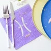 Jollity & Co. - Zodiac Pisces Large Napkins - Pack of 16 Paper Napkins - 3 of 3