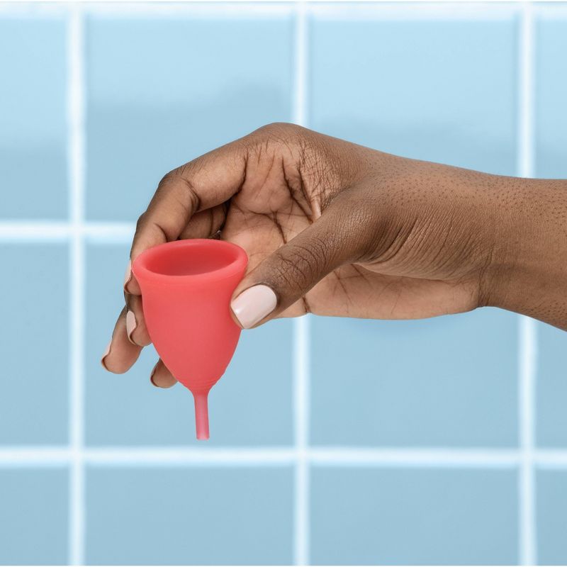 The Honey Pot Company, Silicone Menstrual Cup, Size 1 for Light-Medium Flow - 1ct, 4 of 12