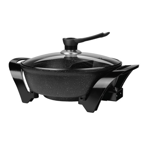 Brentwood 16 Inch Electric Skillet With Glass Lid : Target