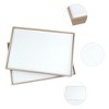 Unique Bargains Stackable PU Leather Jewelry Organizer Tray with Removable Dividers for Drawer Inserts Set of 2 - 3 of 4