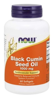 Black Cumin Seesd Oil by Now Foods  -  60 Softgel