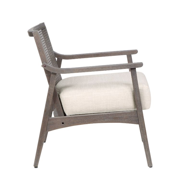 Aurelia Cane Back Accent Chair - HOMES: Inside + Out, 5 of 9