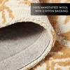 NICOLE MILLER NEW YORK Mod Damask Chambray Handcrafted Area Rug - 4 of 4