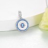 925 Sterling Silver Evil Eye and Hamsa Charm Set, Protective Luck Jewelry Gift for Women - 2 of 4