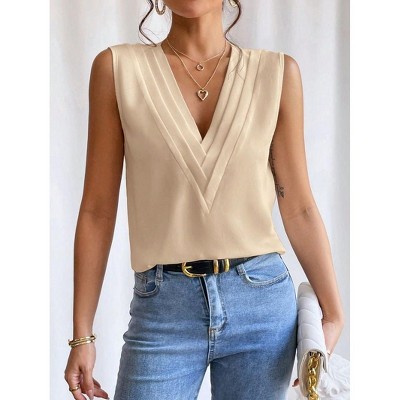 Womens Tank Tops, V Neck Tank Tops for Women Casual Summer, Loose Flowy Tank Tops for Women