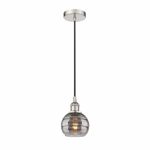 Rochester - 1 Light Cord Hung Mini Pendant In Industrial Style-7.88 Inches Tall and 5.88 Inches Wide - 1 of 1
