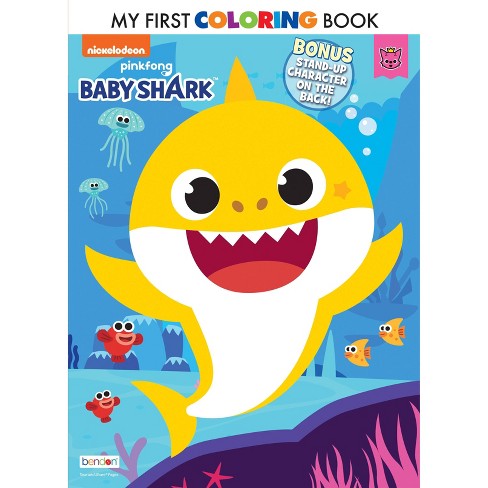 Il mio primo libro da colorare di Baby Shark di AA.VV. - Brossura - BABY  SHARK - Il Libraio