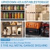 Coucheta Storage Shelving Unit, 5-Tier Heavy Duty Metal Rack with 2200 LB Capacity, Adjustable Garage Shelves for Warehouse, Garage, Pantry, Closet - 4 of 4