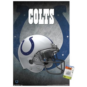Trends International NFL Indianapolis Colts - Helmet 16 Unframed Wall Poster Prints - 1 of 4