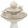 Sunnydaze 27"H Electric Ceramic 2-Tier Resting Birds Outdoor Water Fountain - 4 of 4