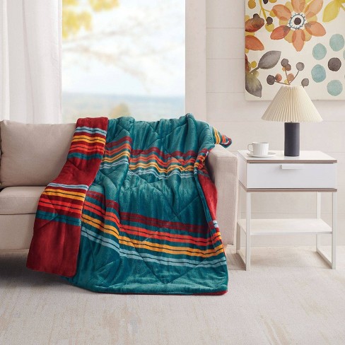 Teal discount velvet blanket