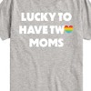 Boys' - Instant Message - Lucky Two Moms Short Sleeve Graphic T-Shirt - 2 of 4