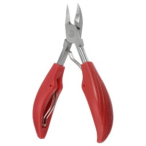 Unique Bargains Toenail Clippers 5.12"x3.03" 1 Pc with Clipper Protective Case - 1 of 4