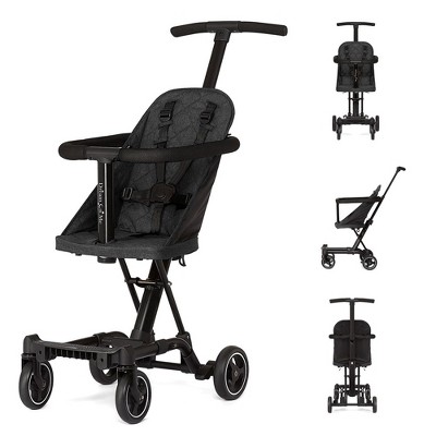 Black Aluminum Compact Lightweight Travel Stroller