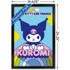 Trends International Hello Kitty and Friends - Kuromi Framed Wall Poster Prints - 3 of 4