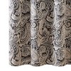 Kumasinova 72 x 72 Inch Jacquard Shower Curtain for Bathroom,Bathroom Shower Curtains with Pieced Design and 12 Button Holes,Machine Washable - 4 of 4