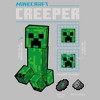 Juniors Womens Minecraft Creeper Graph T-Shirt - 2 of 4