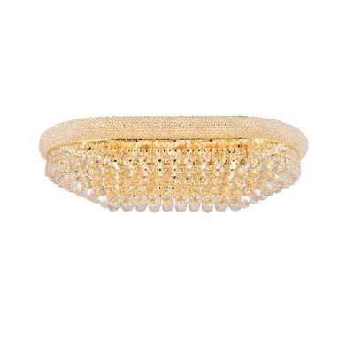Elegant Lighting Primo 18 - Light Flush Mount in  Gold