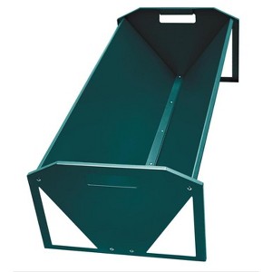 45 in Long Livestock Feeding Through, Heavy Duty Steel Livestock Feeder, 22 gal Large Capacity Feed Trough for Horse Goat Sheep - 1 of 1