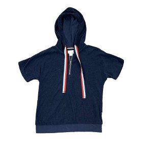 Women's Loop Terry Short Sleeve Hoodie - SOL ANGELES - 1 of 2