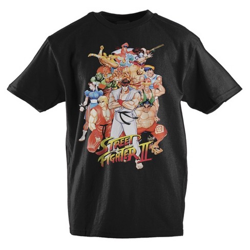 Street fighter t shirt sale