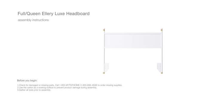 Full/Queen Ellery Luxe Headboard - Threshold™, 2 of 11, play video
