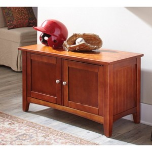 Shaker Cottage Storage Bench - Alaterre Furniture - 1 of 4