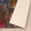 Damask Scroll Medallion Color Block Indoor Area Rug or Runner Rug by Blue Nile Mills  - image 3 of 3