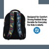 DC Comics Kids Batman Backpack - Batman, Superman, The Joker - Bookbag for Boys Girls Toddlers & Adults - Laptop & Lunchbox Compatible School Bag - 2 of 4