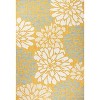 JONATHAN Y Zinnia Modern Floral Textured Weave Indoor/Outdoor Area Rug - 2 of 4
