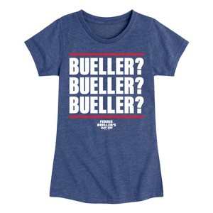 Girls' - Ferris Bueller's Day Off - Bueller Bueller Bueller Fitted Short Sleeve Graphic T-Shirt - 1 of 4