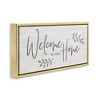 Stupell Industries Welcome To Our Home Country Sign, 25" x 11" - 3 of 4
