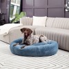 Kensington Garden Ryder Faux Fur Donut Dog Bolster Bed - 2 of 4
