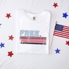Simply Sage Market Women's Free Stripes Retro Short Sleeve Garment Dyed Tee - 3 of 4