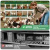 10-Hole Galvanized Chicken Nesting Box - Heavy Duty Egg Laying Box for Hens & Ducks | Rollout Egg Collection | Ventilated Design with Easy Access | - 3 of 4