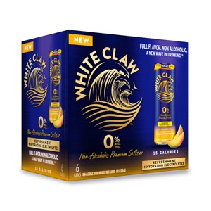 White Claw 0.0 Non-Alcoholic Mango Passionfruit 6pk/12 fl oz Cans - 1 of 4